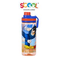 Botella Scool Dragon Ball Pc Tapa Rosca 500Ml