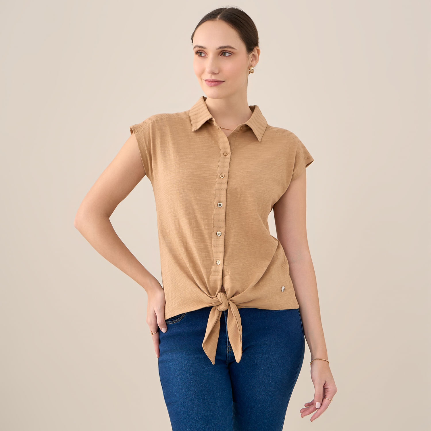 Polo Mujer Madison Knot