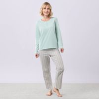Pantalón Suelto Pijama Mujer Zafin Algodón V1