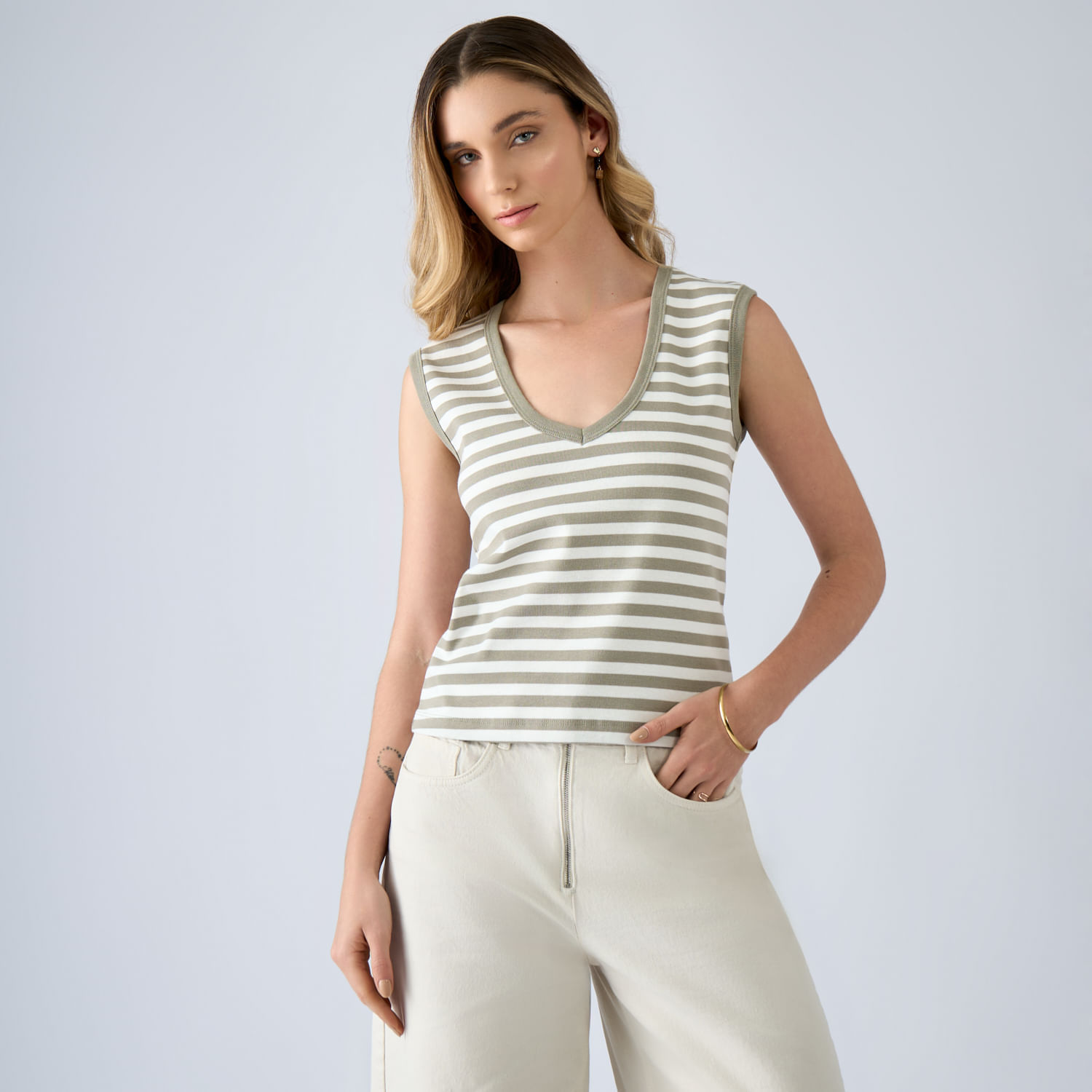 Polo Mujer Malabar Stripes