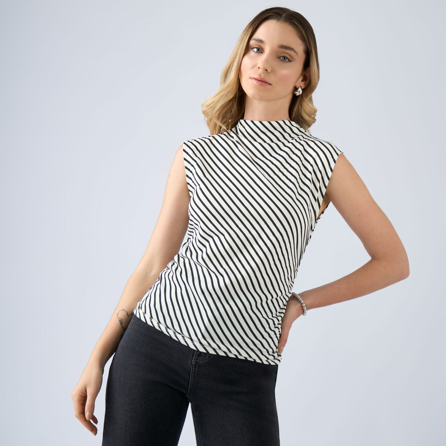 Polo Mujer Malabar Diagonal