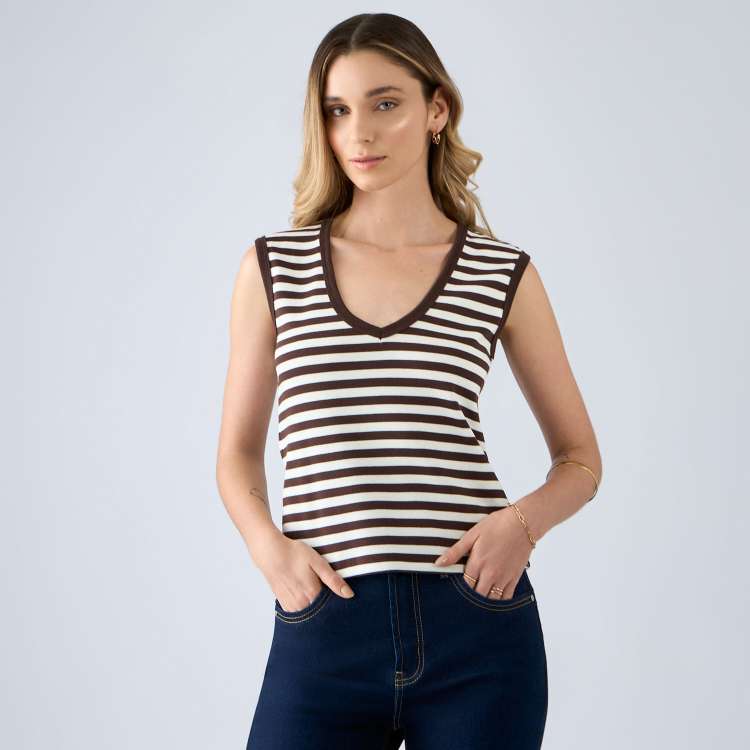 Polo Mujer Malabar Stripes