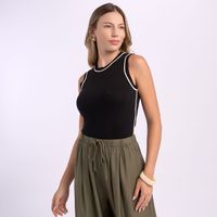 Polo Hilo Mujer Malabar Piping