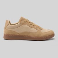 Zapatillas Urbanas Mujer Malabar Malla Camel