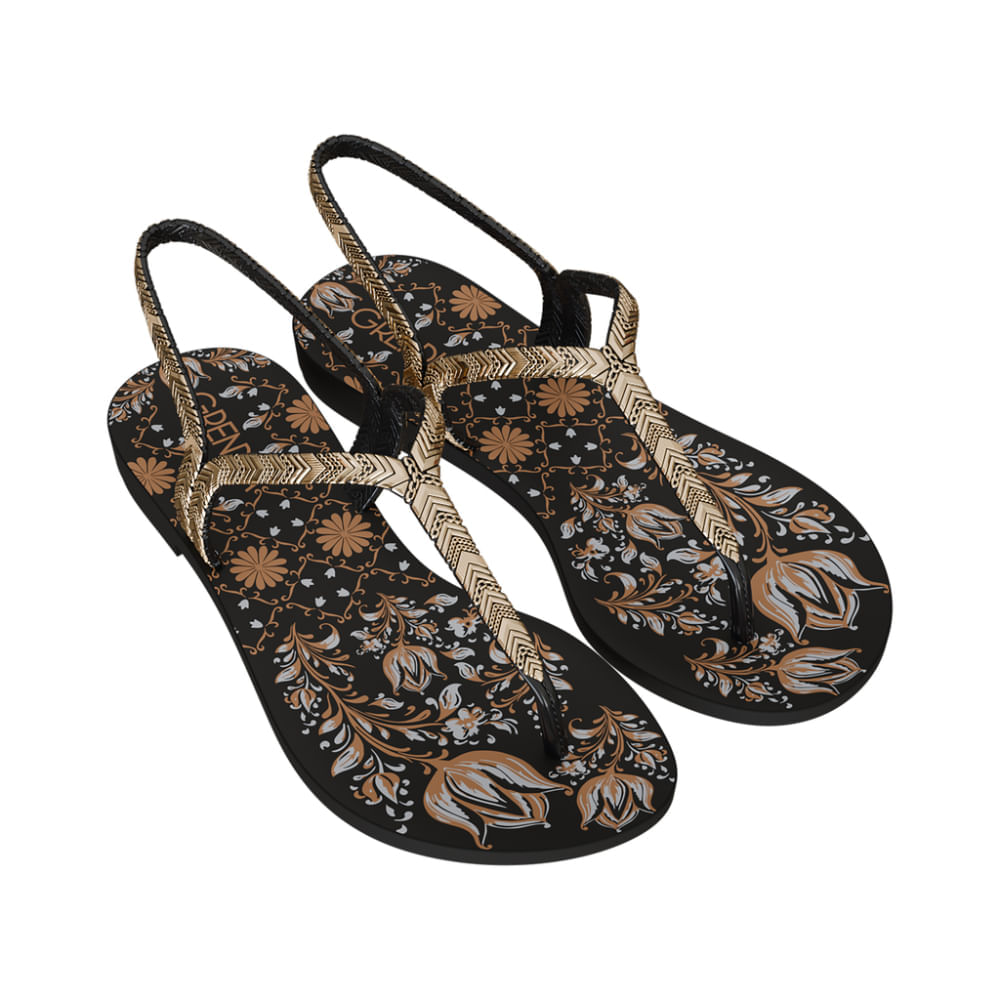 Sandalias De Playa Grendha Mujer 2Gde2800010 Negro