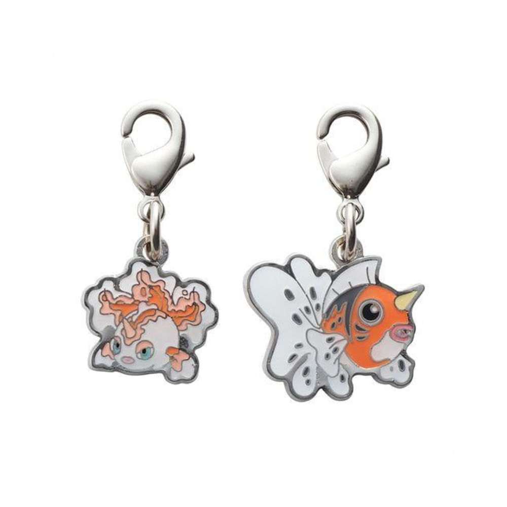Pokemon Center Goldeen Seaking Llavero Metal Japon