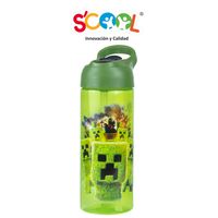 Botella Scool Minecraft Dlx 600Ml
