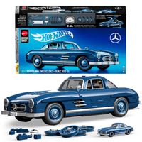 Auto Armable Mega Premium Mercedes Benz 300 Sl Mattel Brick Shop Hot Wheels