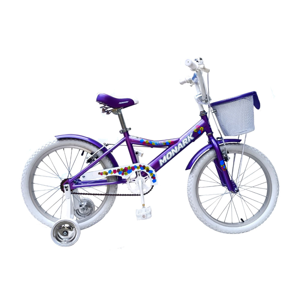 Bicicleta Monark Niña Daisy Spring Aro 20 Lila