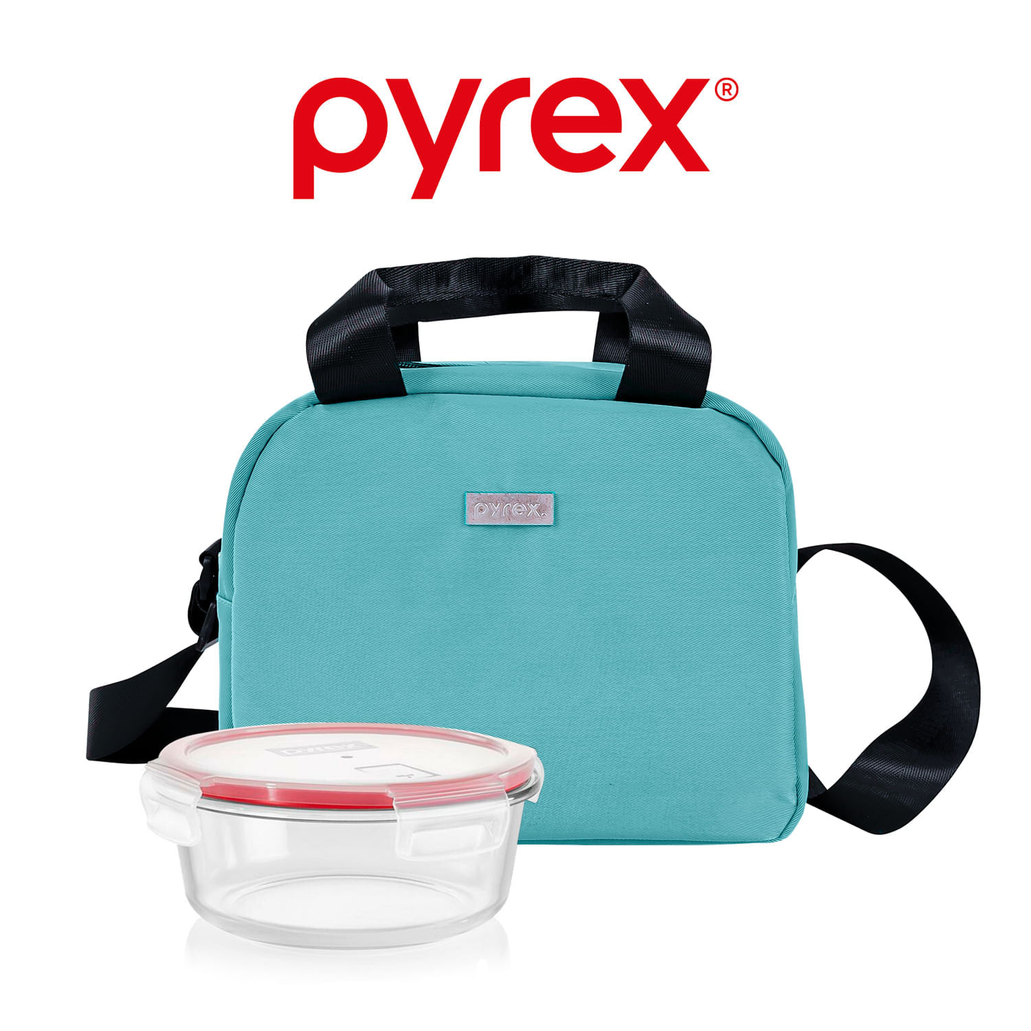 Lonchera Pyrex Juvenil Verde Menta Refractario
