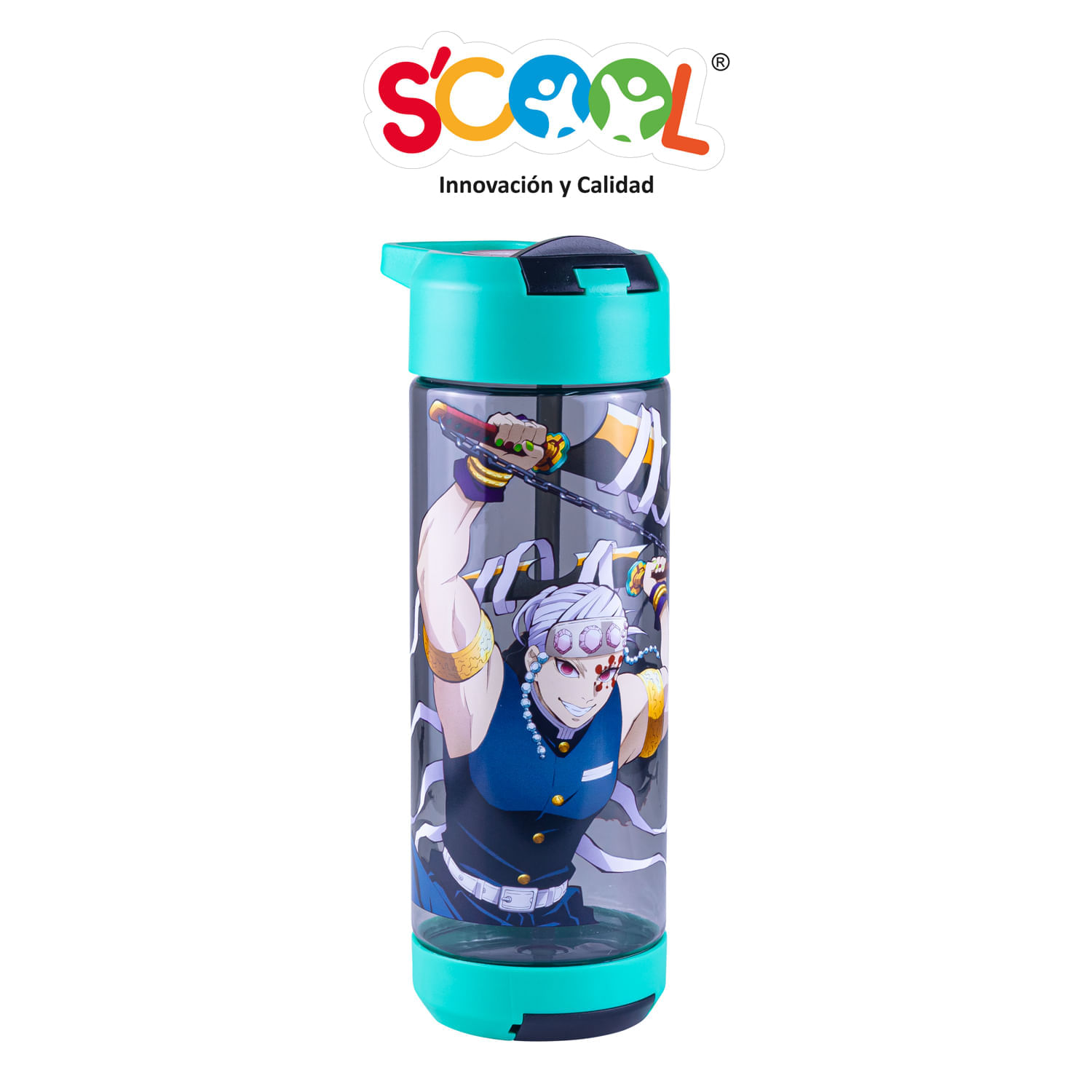 Botella Scool Demon Slayer Pc Smart Niño 700Ml