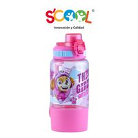 Botella Scool Paw Patrol Porta Snack Niña 500Ml