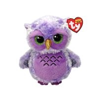 Peluche Ty Beanie Boos Owlivia Búho Violeta Regular