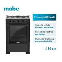 Cocina De Piso 60 Cm Mabe CMP6040FN0 Negro