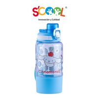 Botella Scool Cinnamoroll Porta Snack 500Ml