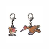 Pokemon Center Spearow Fearow Llavero Metal Japon