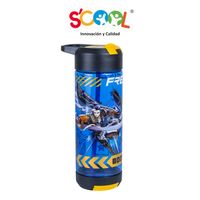 Botella Scool Free Fire Blue Pc Smart 700Ml