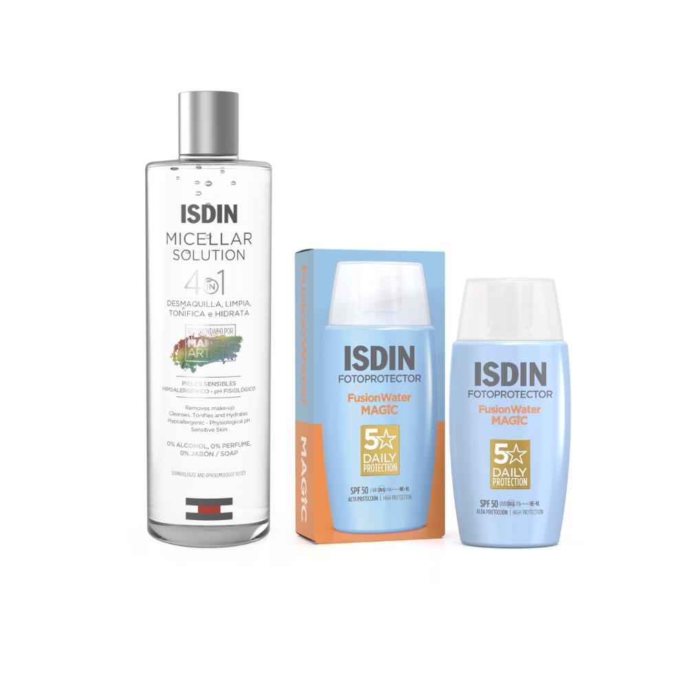 Pack Isdin Dúo Limpieza Con Fotoprotección Con Color