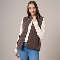 Chaleco Mujer Madison Quilted Rib