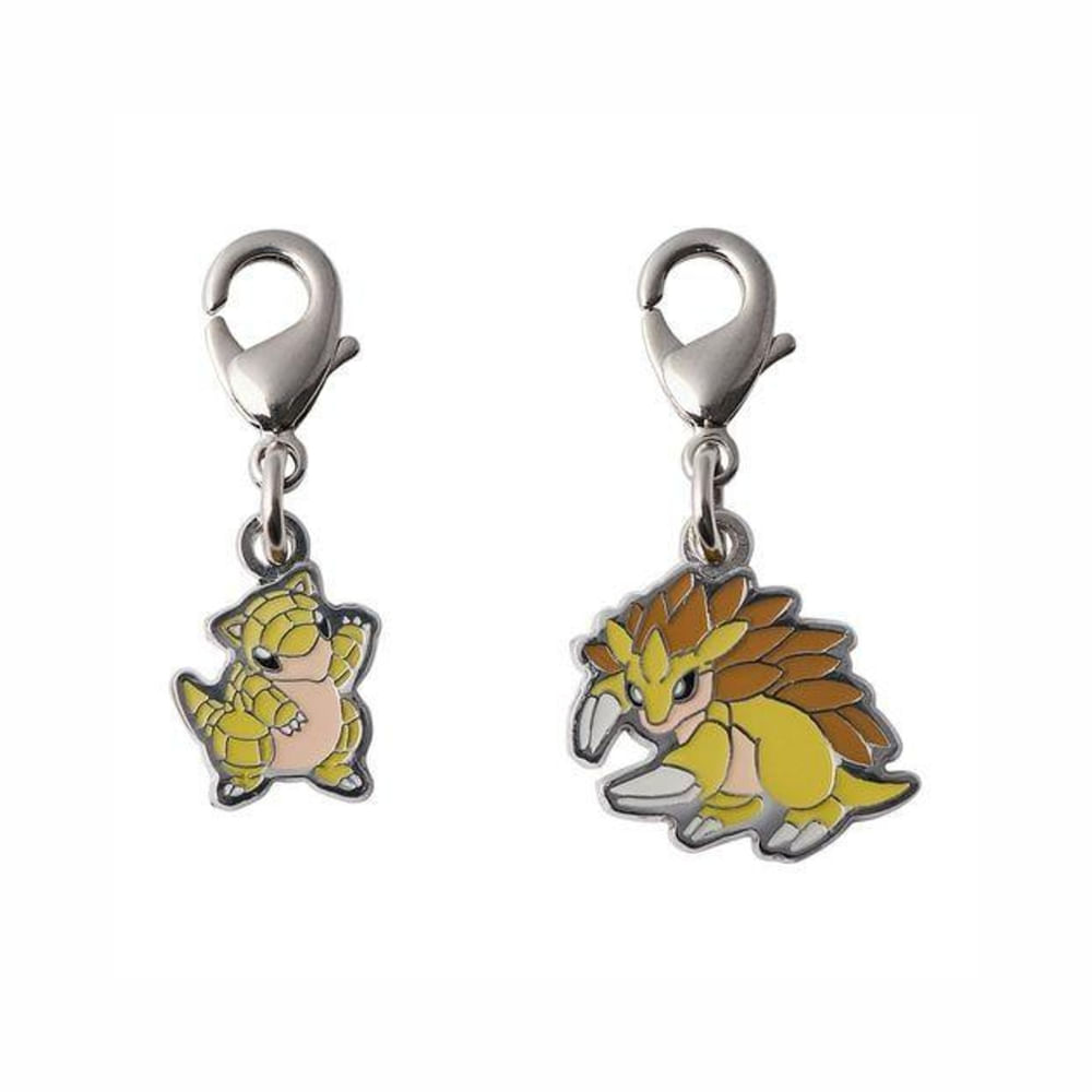 Pokemon Center Sandshrew Sandslash Llavero Metal Japon