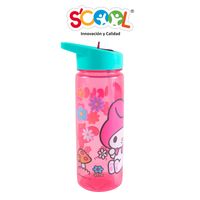 Botella Scool My Melody Pp Con Caña 590Ml