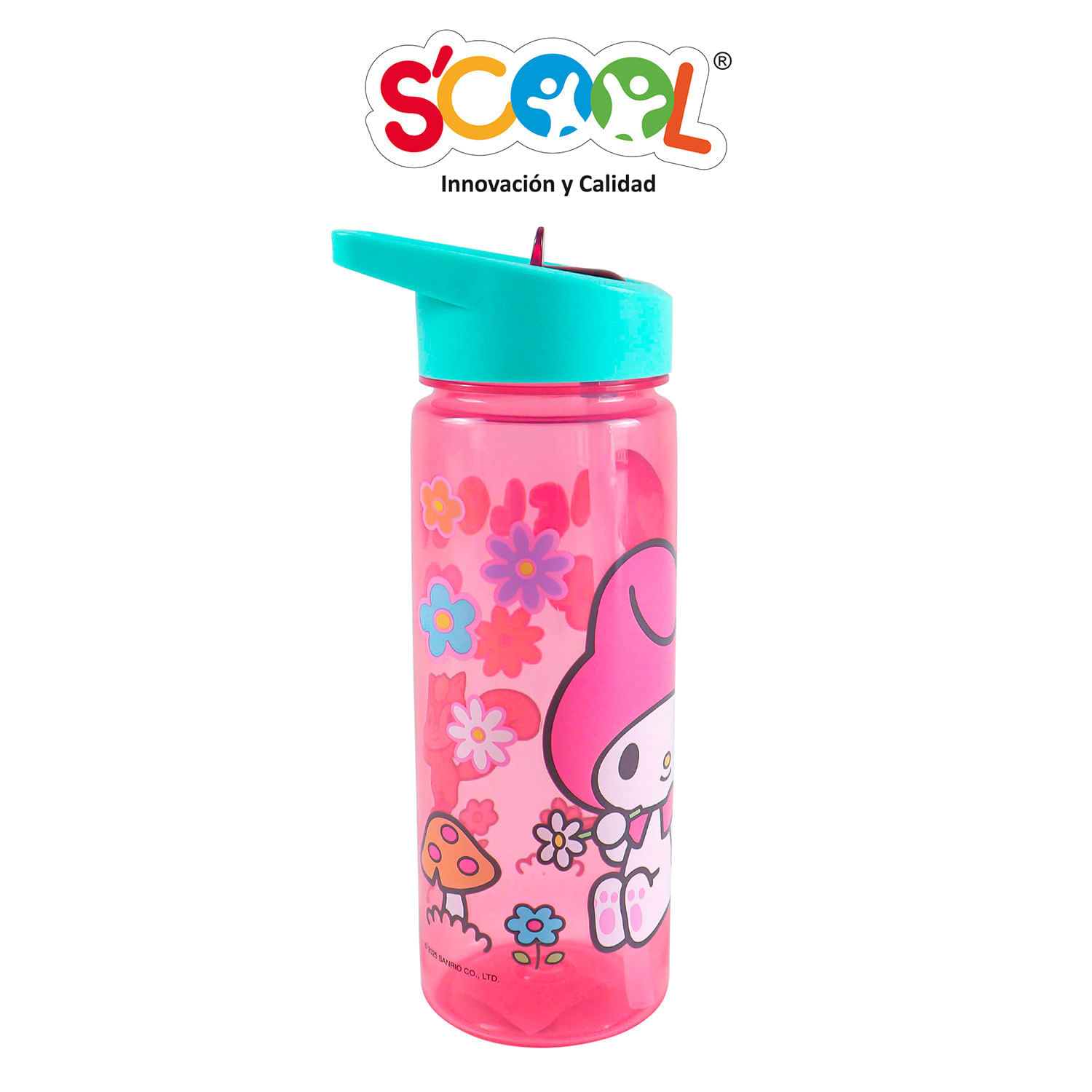 Botella Scool My Melody Pp Con Caña 590Ml