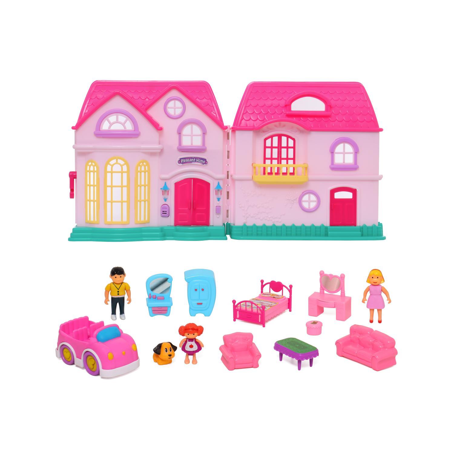 Casa Magic World Con Luz Y Sonido Y Accesorios
