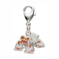 Pokemon Center Heatran Llavero Metal Japon