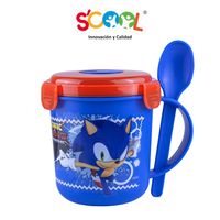 Vaso Scool Sonic Snack Con Cuchara