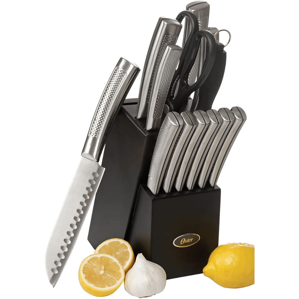 Juego De Cuchillos Oster Acero Inoxidable 14 Piezas Wellisford