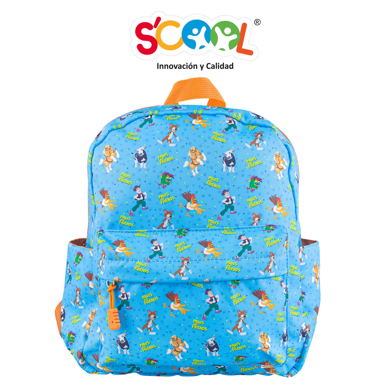 Mochila Scool Kids Kt Tela La Granja De Zenon