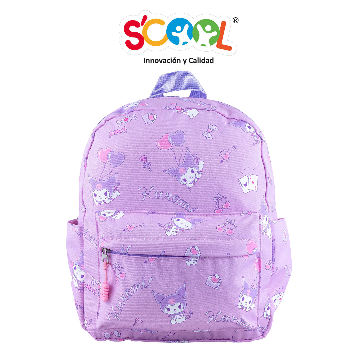 Mochila Scool Kids Kombat Tela Kuromi