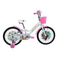Bicicleta Monark Niña Princesas Disney Aro 20 Blanco