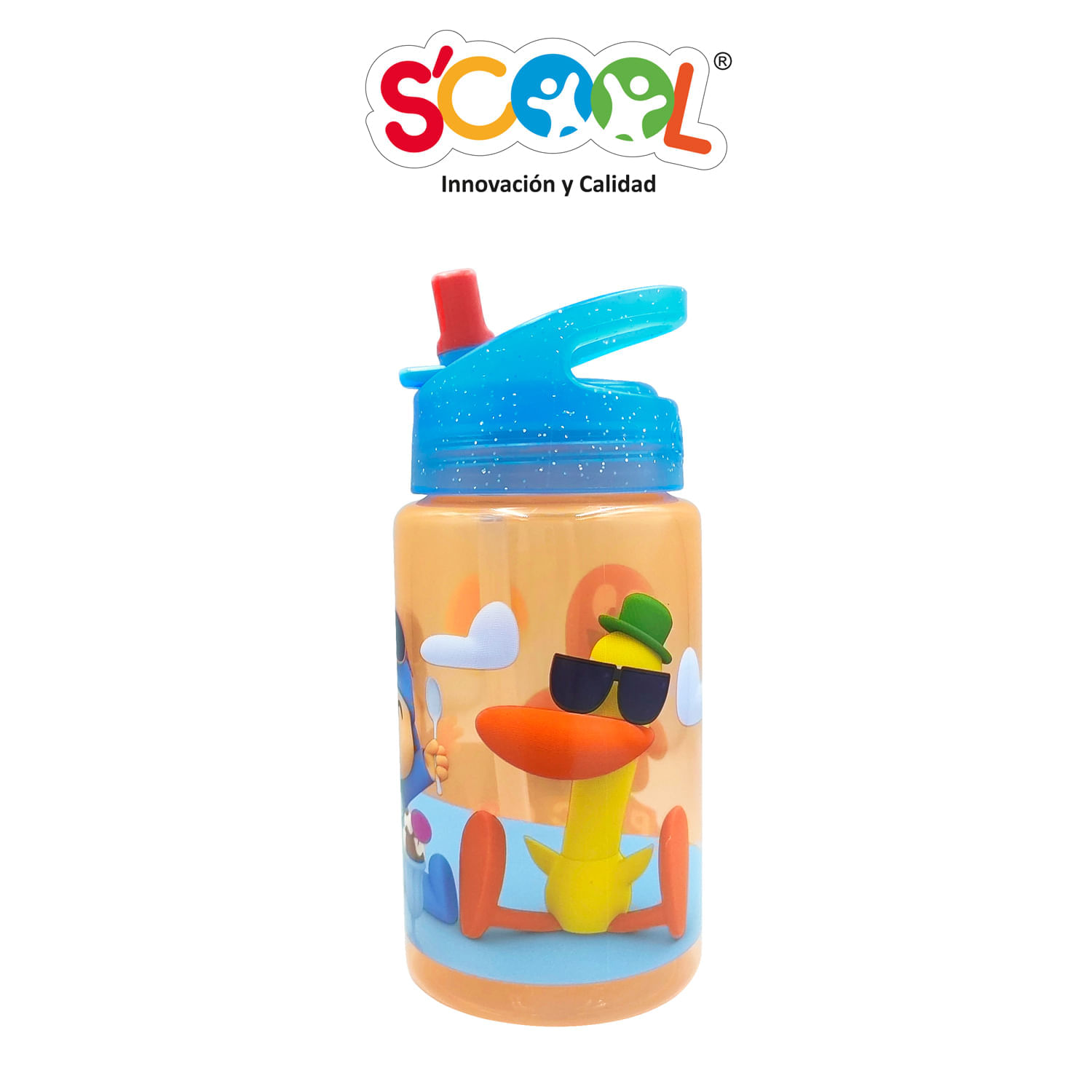 Botella Scool Pocoyo Plus Grande 500Ml