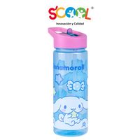 Botella Scool Cinnamoroll Pp Con Caña 590Ml