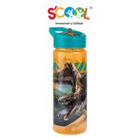Botella Scool Jurassic Pp Con Caña 590Ml