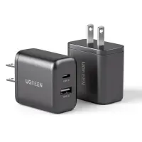 Ugreen X227 Cargador De Pared Carga Rapida 20w Usb-C y Usb-A