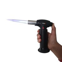 KIT Soplete Portátil FIX para Cocina Camping ferreteria Recargable con Gas Butano de 500ml