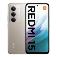 Celular Xiaomi Redmi 15 4G 256GB, 8GB RAM, cámara principal 50MP, frontal 8MP, 6.9"", gris