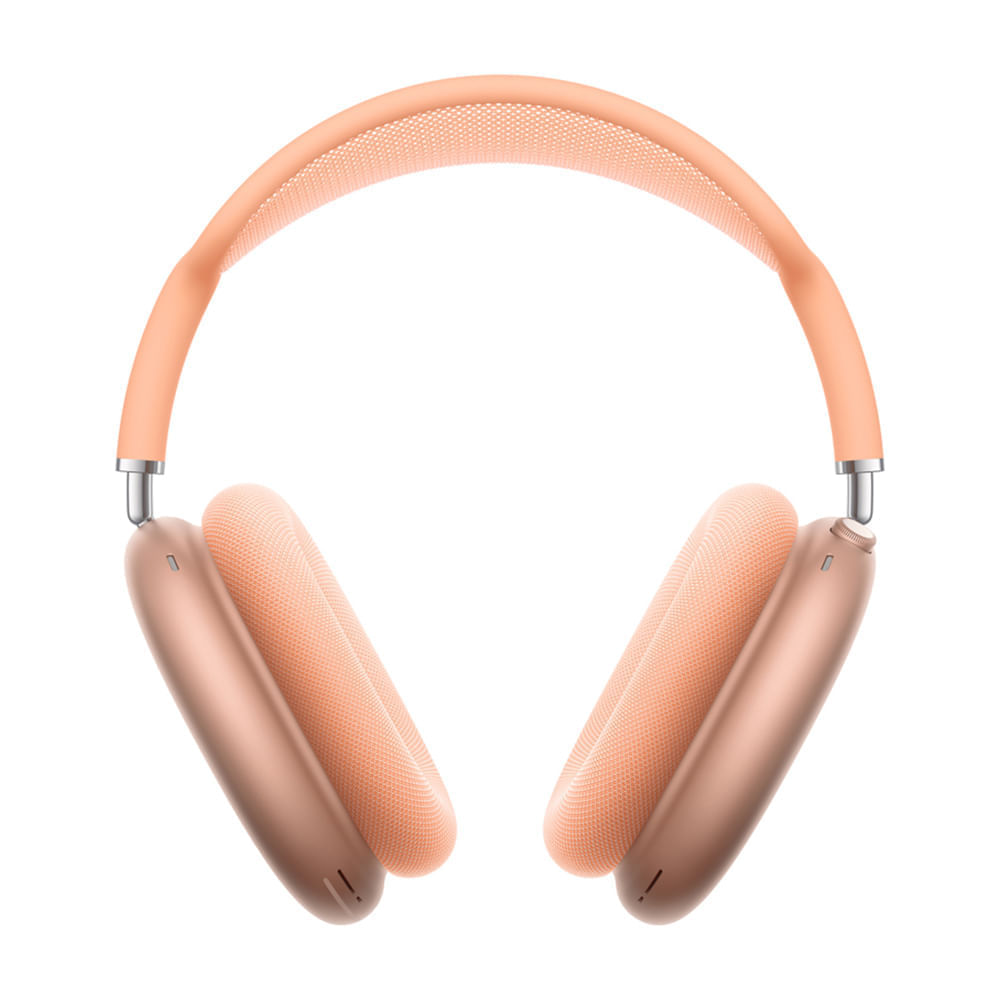 AirPods Max con cancelación activa de ruido, 20 horas de batería, carga tipo C, diseño on-ear, audio espacial, Orange