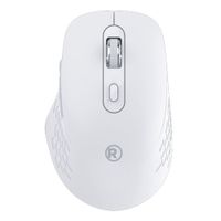 Mouse inalámbrico Radioshack 1600 dpi, 6 botones, blanco