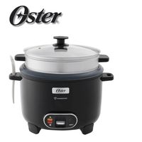 Olla Arrocera Oster Negro DiamondForce 15 Tazas CKSTRC15DFBLK