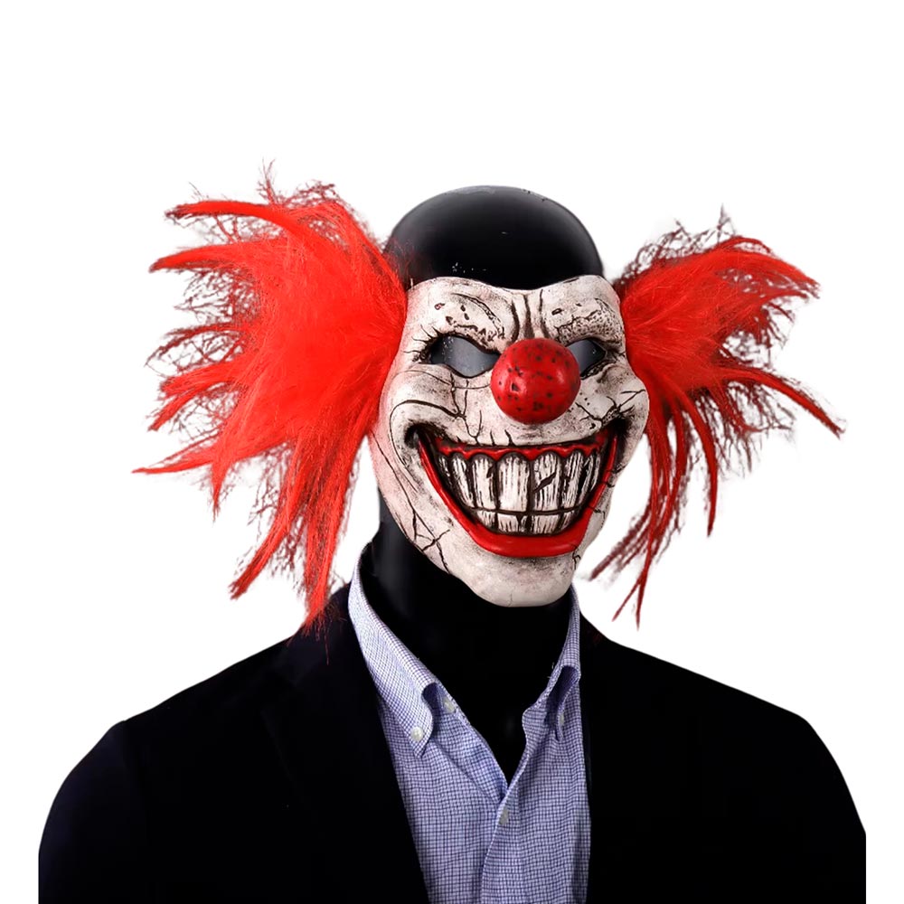 Máscara Twisted Metal de Payaso Aterrador para Halloween y Cosplay