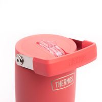 VASO TÉRMICO 850 ML THERMOS PARA LÍQUIDOS STRAW OUTDO ROSA