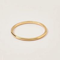 Anillo de Oro 18K Mujer Joyería Fina talla 8 US
