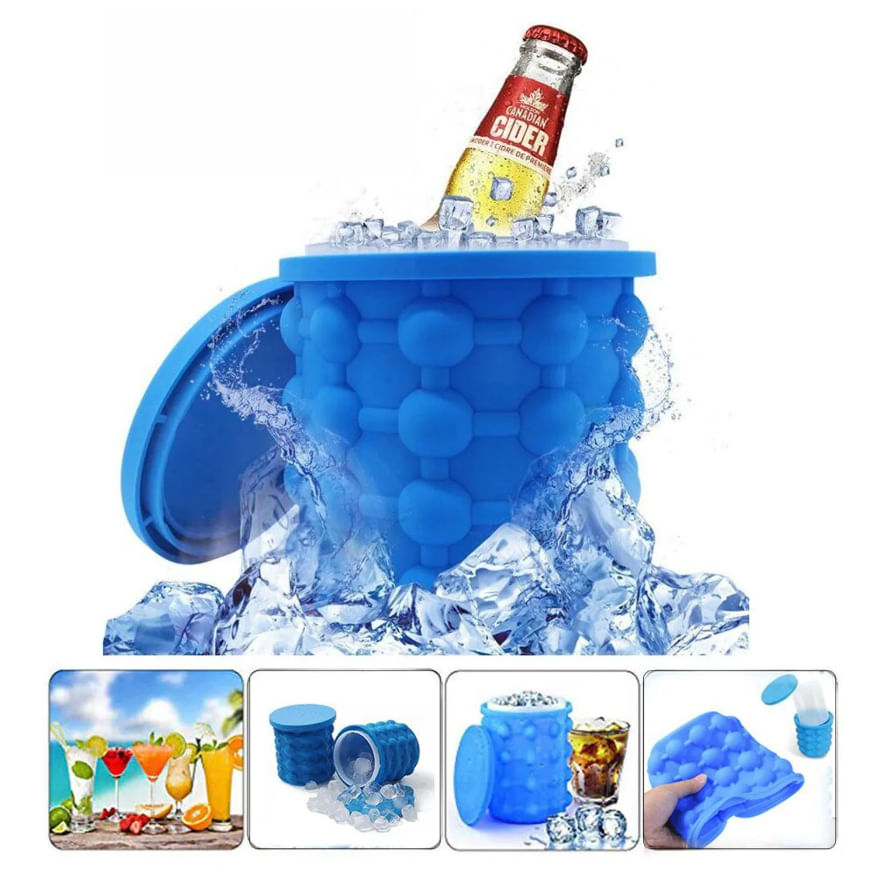 Cubeta de Hielo de Silicona - Multiusos Ice Cube