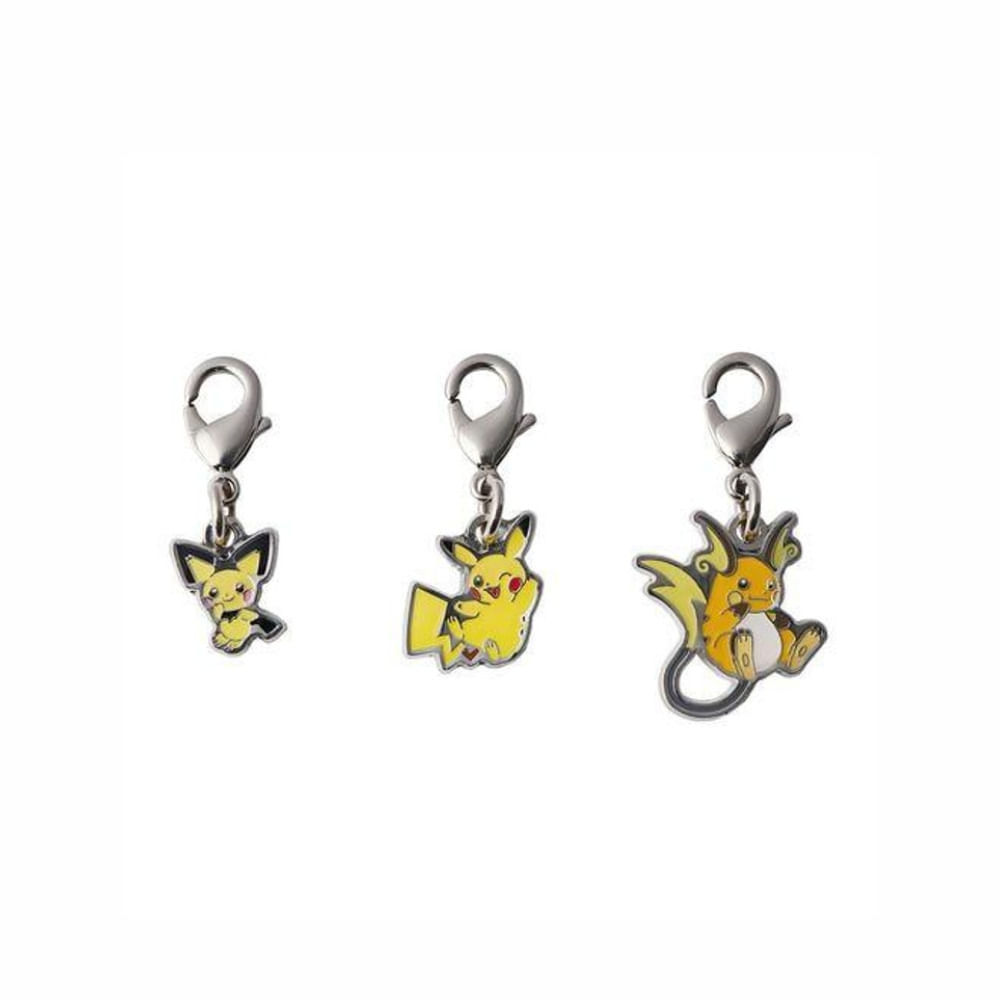 Pokemon Center LLavero Metal Set Pichu