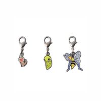 Pokemon Center LLavero Metal Set Weedle