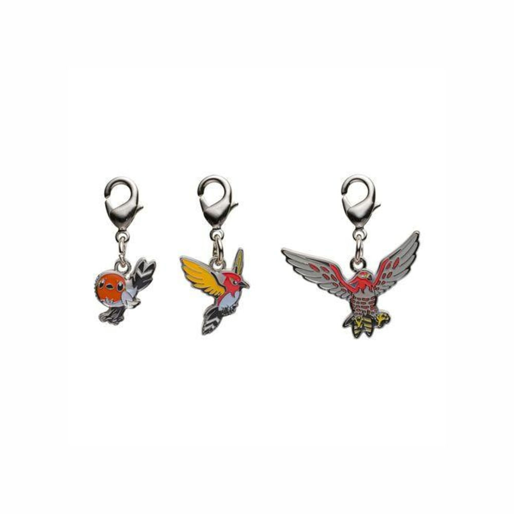 Pokemon Center LLavero Metal Set Fletchling