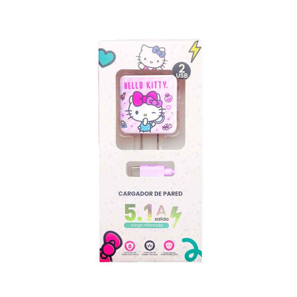 CARGADOR HELLO KITTY TIPO ""C""
